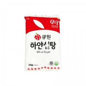 큐원 하얀설탕3kg / 백설탕